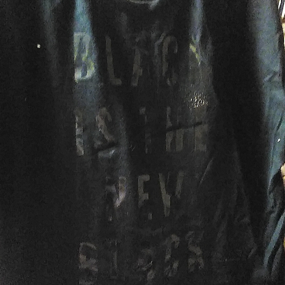 Black is the new black tee